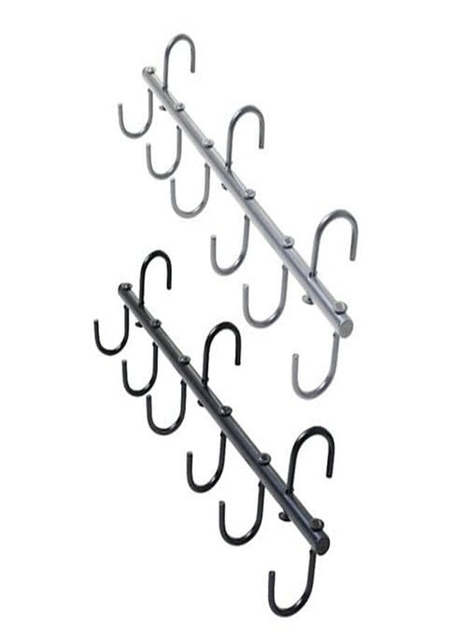 Equiessentials Portable Tack Rack 6 Hooks Black